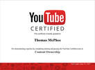 Thomas McPhee YouTube Certified